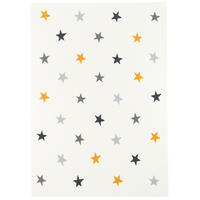 KINDER UND JUGEND TEPPICH TRENDLINE STERNE MIX - Creme, Textil (140/200cm) - Pergamon