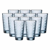 LONGDRINKGLÄSER Favo Blau 400 ml 12er Set - Blau, Glas (0.4L) - Ritzenhoff Breker