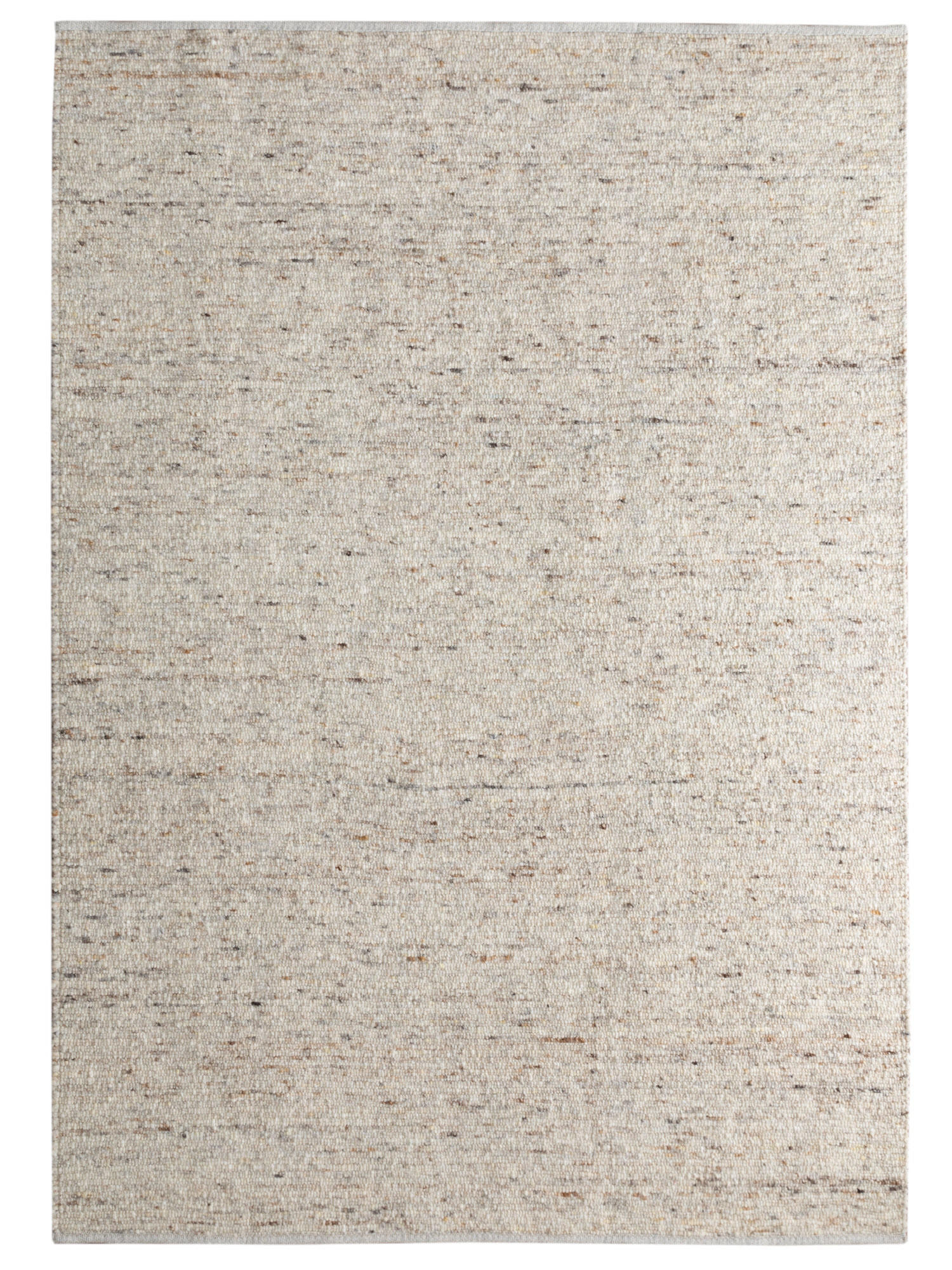 HANDWEBTEPPICH 90/90 cm Landshut - Beige, Naturmaterialien (90/160cm) - Steffensmeier