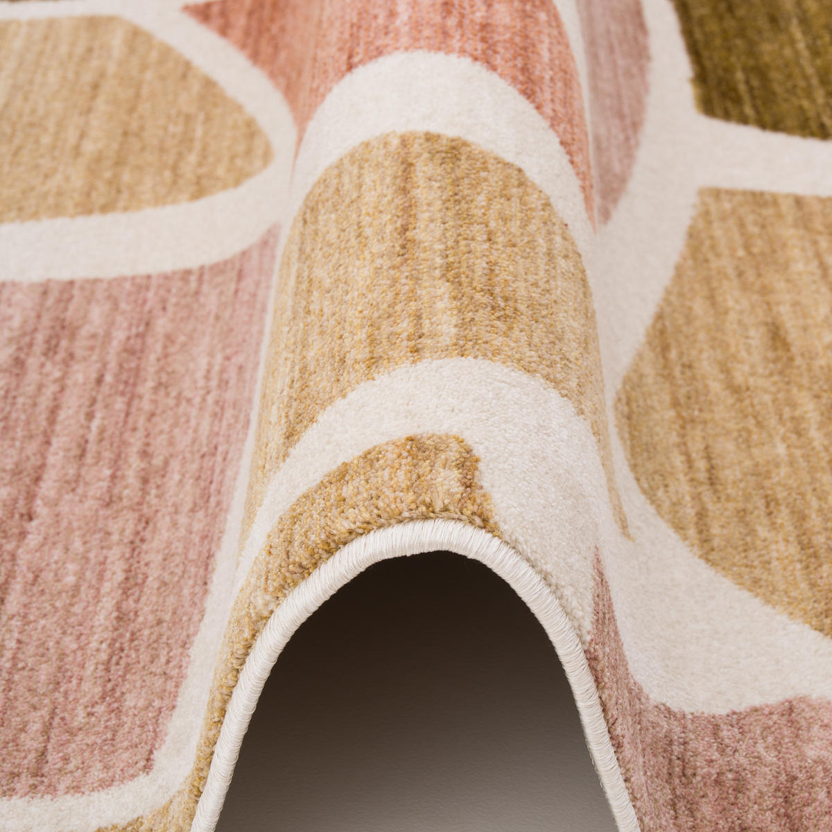 TEPPICH VINTAGE VALERO - Altrosa, Textil (160/240cm) - Pergamon