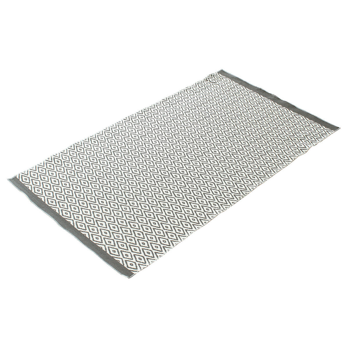 IN-/OUTDOORTEPPICH - Kunstfaser - Elfenbein / Grau - Grau, Textil (160/230cm) - home24