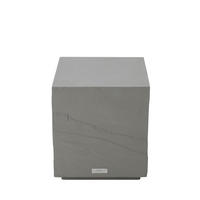 BEISTELLTISCH COLORADO aus GF-Beton, Wetterbeständig, 45x45x51 cm - Grau, Naturmaterialien (45/45/51cm) - Elementi