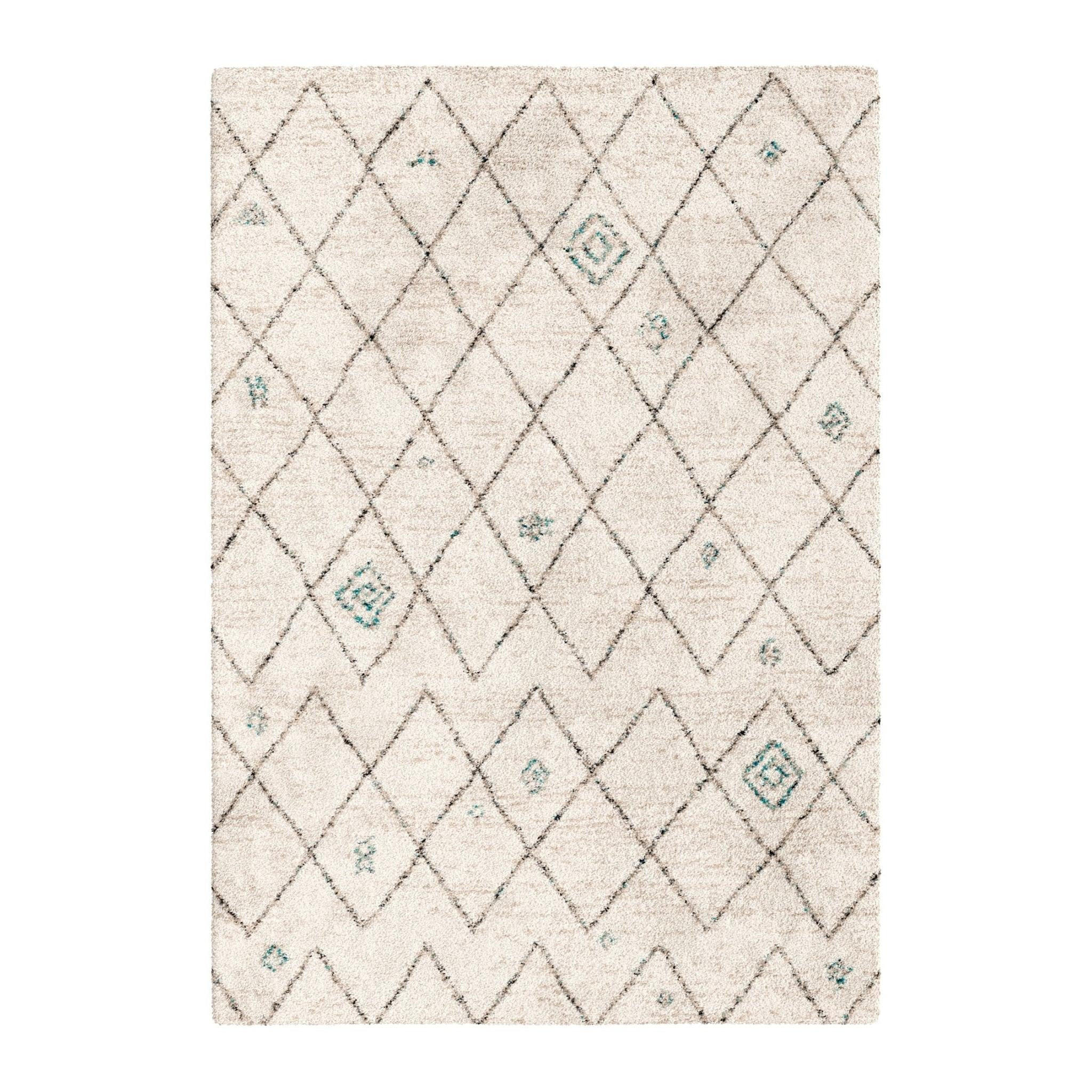 TEPPICH Shaggy dick komfortabel beige - Beige, Textil (160/230cm) - AFK Living