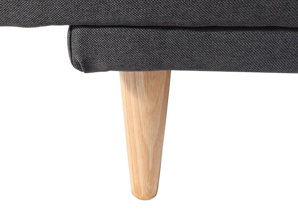 SCHLAFSOFA Grau - Grau, Textil (180/90/110cm) - MCW