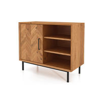 KOMMODE LEON Wildeiche - Wildeiche, Holz (97/80/45cm) - byoak