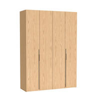 DREHTÜRENSCHRANK ANCONA 170/240/58cm 4-türig Eichefarben - Eichefarben, Holzwerkstoff (170/240/58cm) - MASSENO