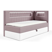 KINDERBETT GARETH 3 - Lila/Weiß, Holzwerkstoff (93/212cm) - Meblini