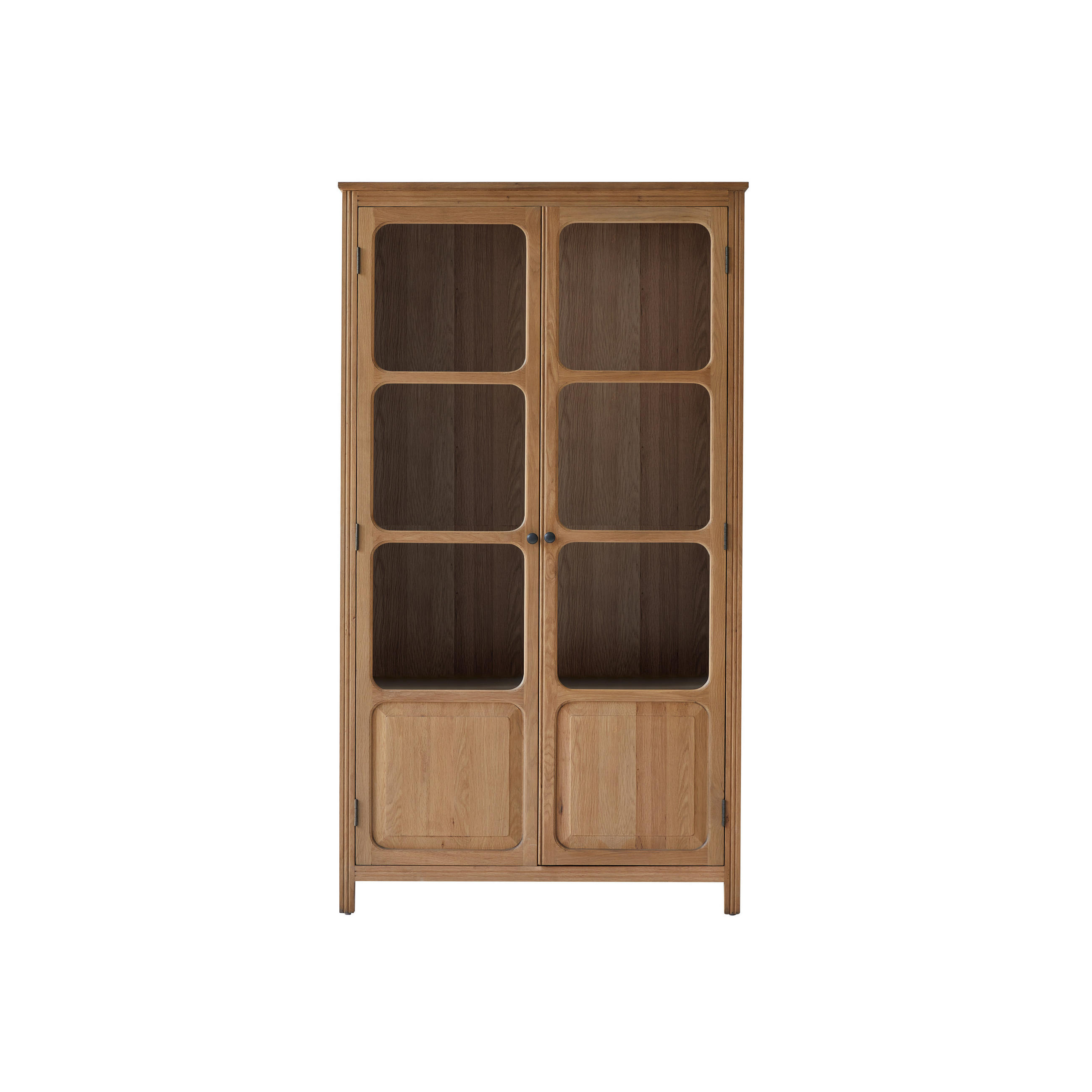 SCHRANK Marthe Natur aus Eiche - Naturfarben, Holz (102/182/51cm) - Tikamoon
