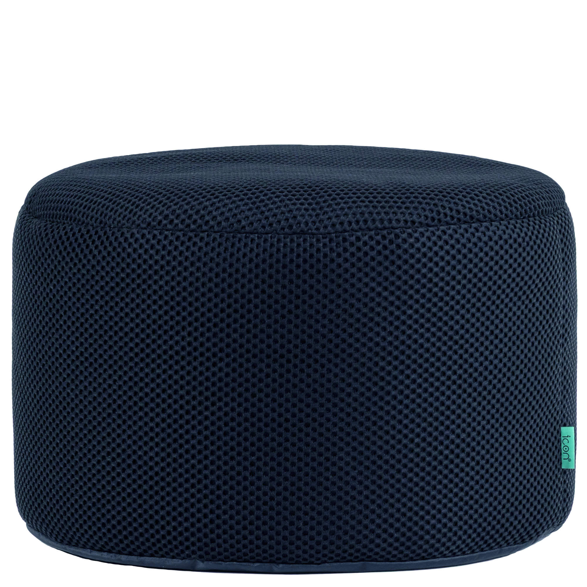 POUF Techmesh Gaming - Dunkelblau, Textil (47/36/47cm) - icon