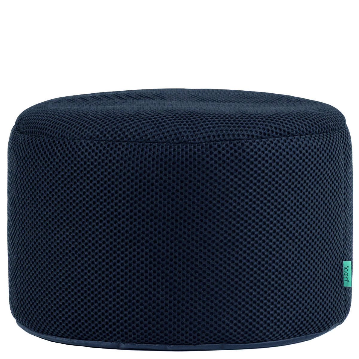 POUF Techmesh Gaming - Dunkelblau, Textil (47/36/47cm) - icon