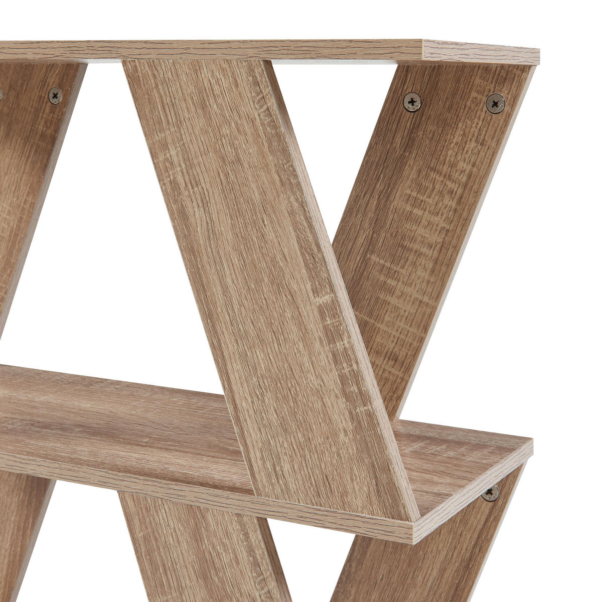 BEISTELLTISCH Nome - Eichefarben, Holzwerkstoff (60/22/57cm) - [en.casa]