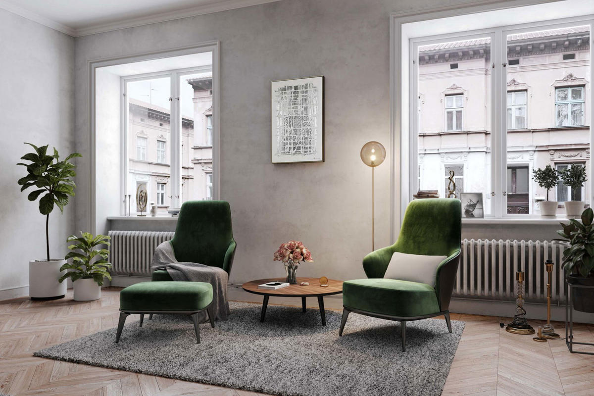 ACRYLBILD HANDGEMALT 60/90 cm - Silberfarben/Weiß, Holz/Textil (1.4/90cm) - KUNSTLOFT