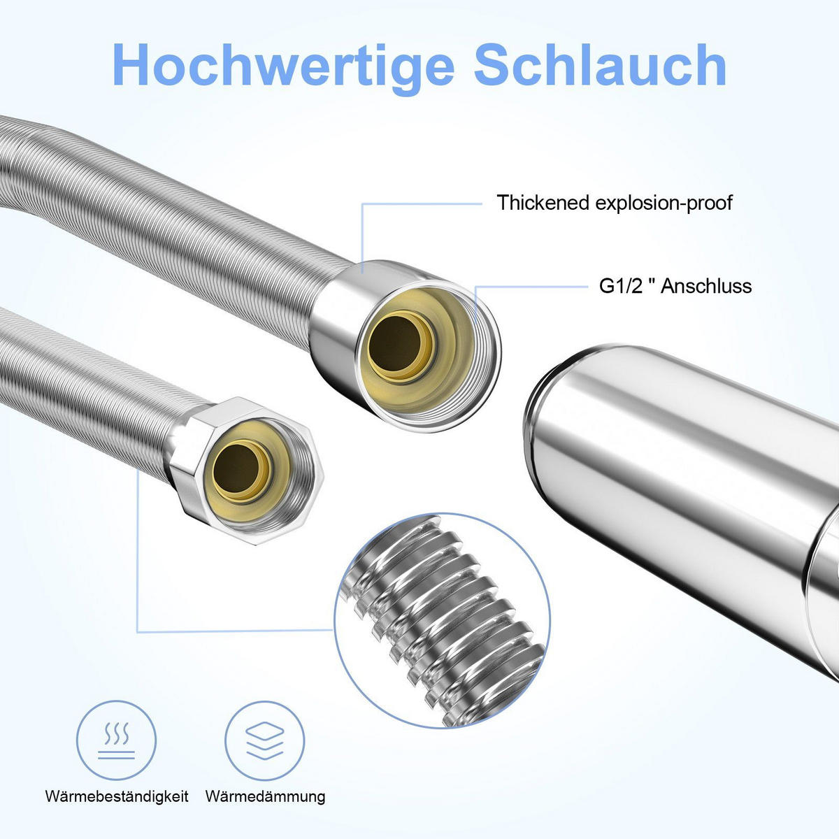 DUSCHKOPF HydroBreeze - Silberfarben, Kunststoff (4/27.5/10cm) - Nettlife