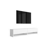 TV-LOWBOARD 170 cm Mattweiß, 170 × 32 × 34 cm - Weiß, Holzwerkstoff (170/33.6/32cm) - 3XE LIVING