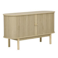 SIDEBOARD Holzoptik 138/43/75 cm - Hellbraun, Holzwerkstoff (43/75/138cm) - Urban Meuble
