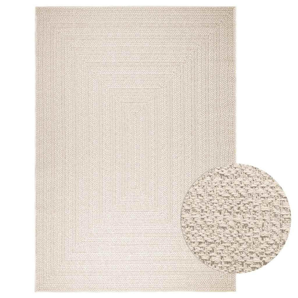 WEBTEPPICH 200/290 cm Reber - Creme, Textil (290/200cm) - Nettlife