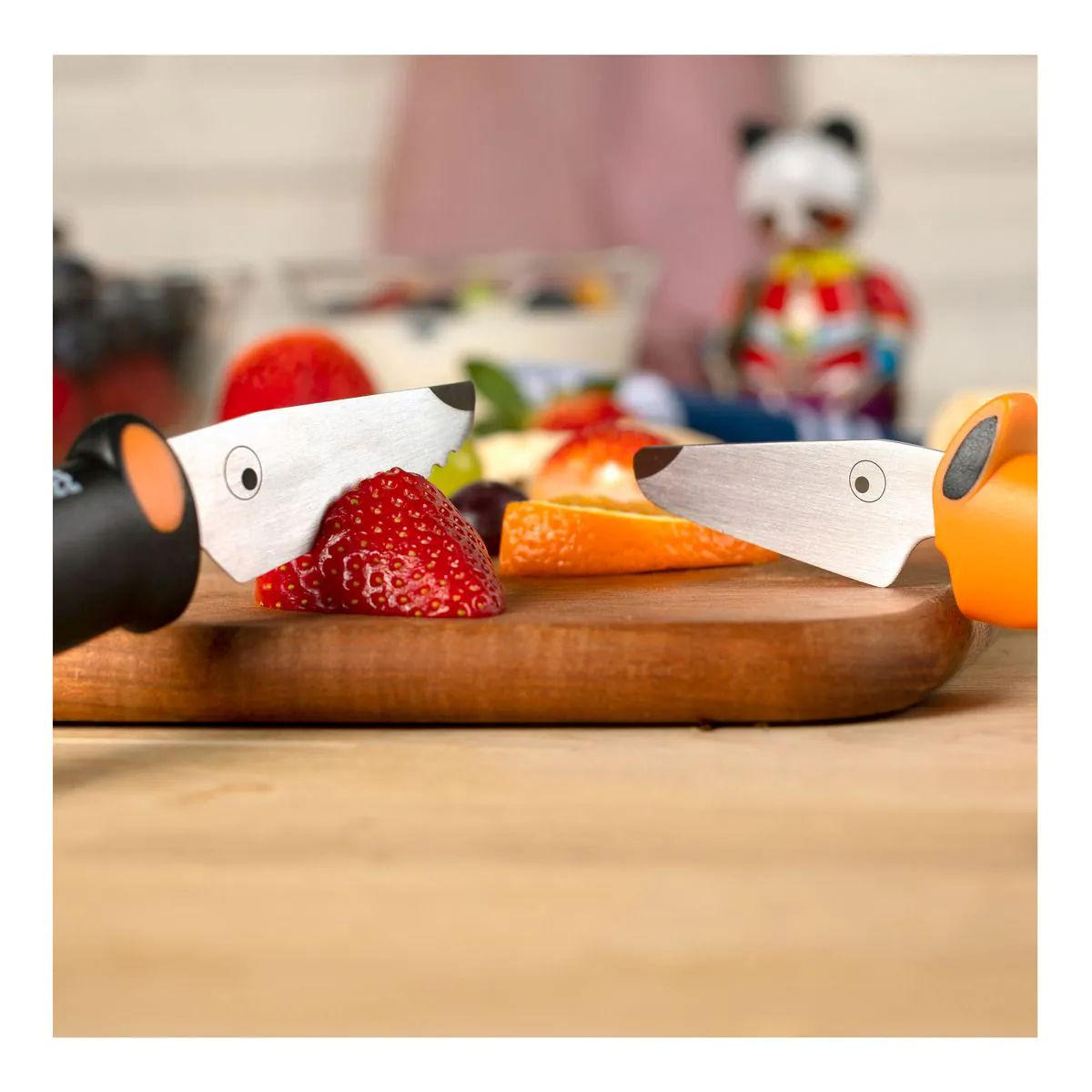 KINDERKITCHEN Messerset 2-teilig/ Kindermesser-Set - Multicolor, Metall (3.7/1.6/16cm) - Kuhn Rikon