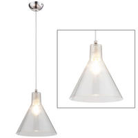 HÄNGELEUCHTE Metall Klar CONNY - Klar, Metall (21.5/21.5/113cm) - Globo Lighting