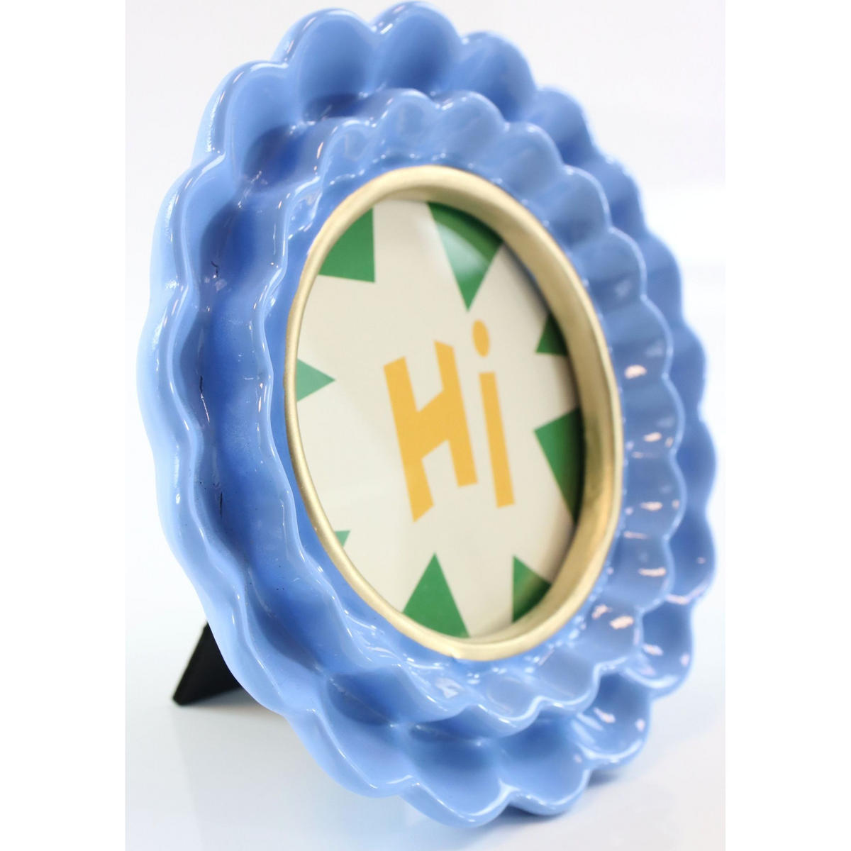 DEKOOBJEKT Hi 12/12/2 cm - Blau, Glas (12/2/12cm) - FURNARO
