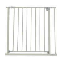 TREPPENSCHUTZGITTER - Grau, Kunststoff/Metall (87/1cm) - Relaxdays