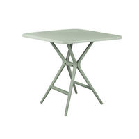 BEISTELLTISCH Mirth 70/70/73 cm - Grün, Kunststoff (70/70/73cm) - Leitmotiv