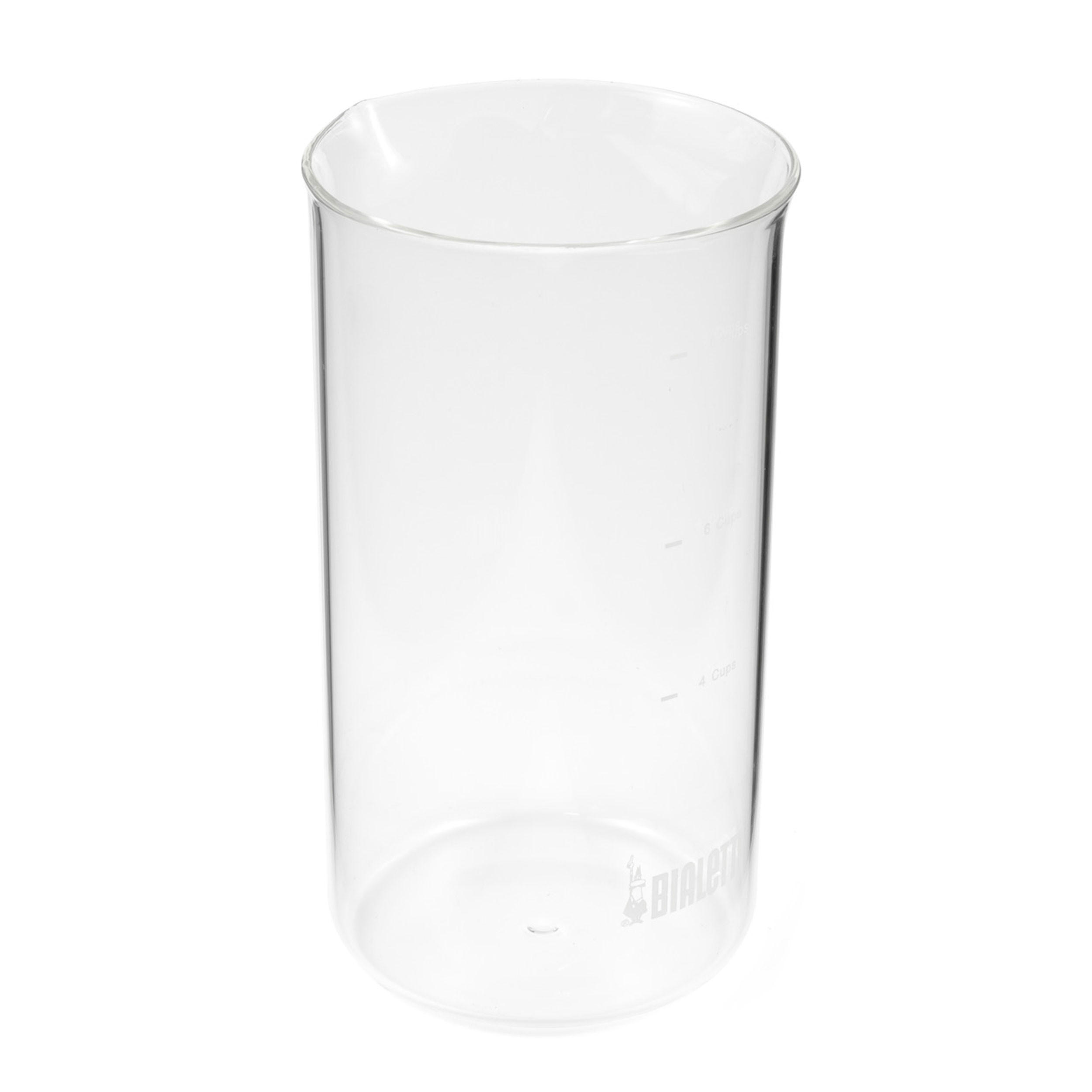 GLASEINSATZ für French Press Kannen 350 ml - Transparent, Glas - Bialetti