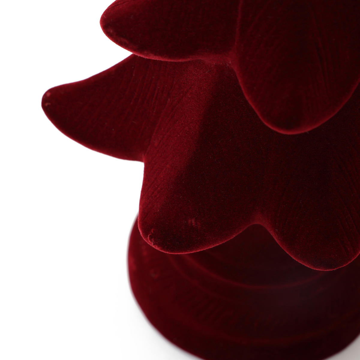 TISCH Weihnachtsbaum HTHD0181 - Rot, Kunststoff (15/42/19cm) - Hometopia