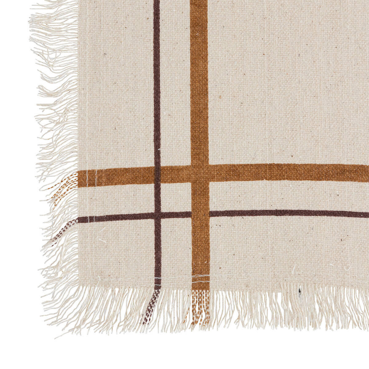 SERVIETTEN Maha 40/40 cm 2er-Set - Beige, Naturmaterialien (40/40cm) - Atmosphera Createur d´interieur