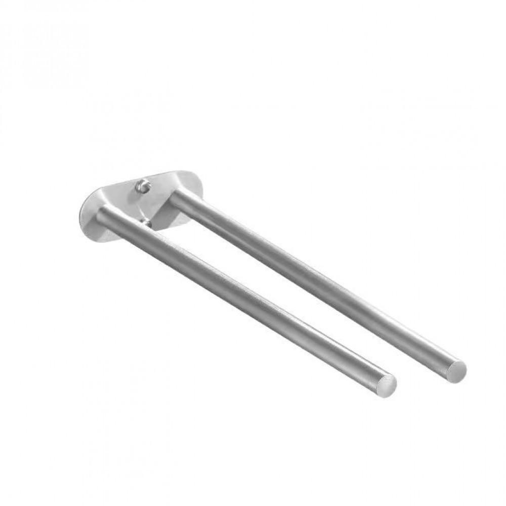 HANDTUCHSTANGE , Wandmontierter Handtuchhalter - Silberfarben, Metall (5/10/40cm) - BELZ