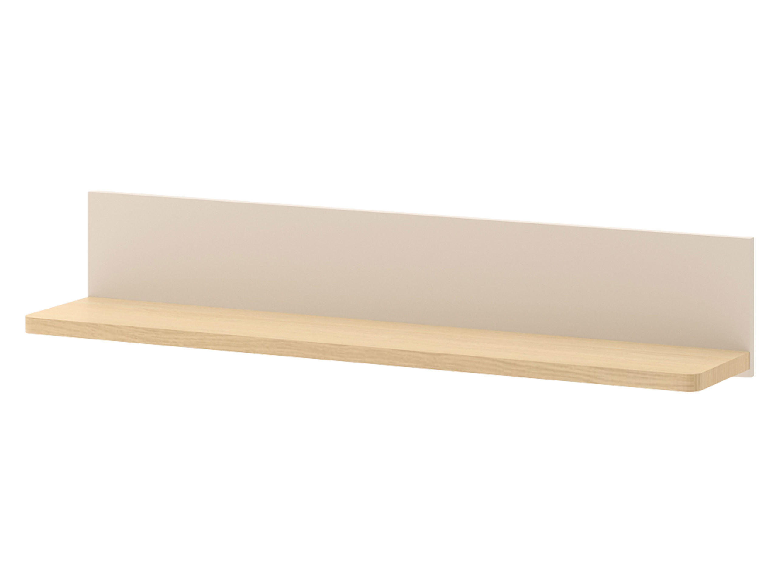 Mirjan24 Wandregal Sand 110x20x22 cm