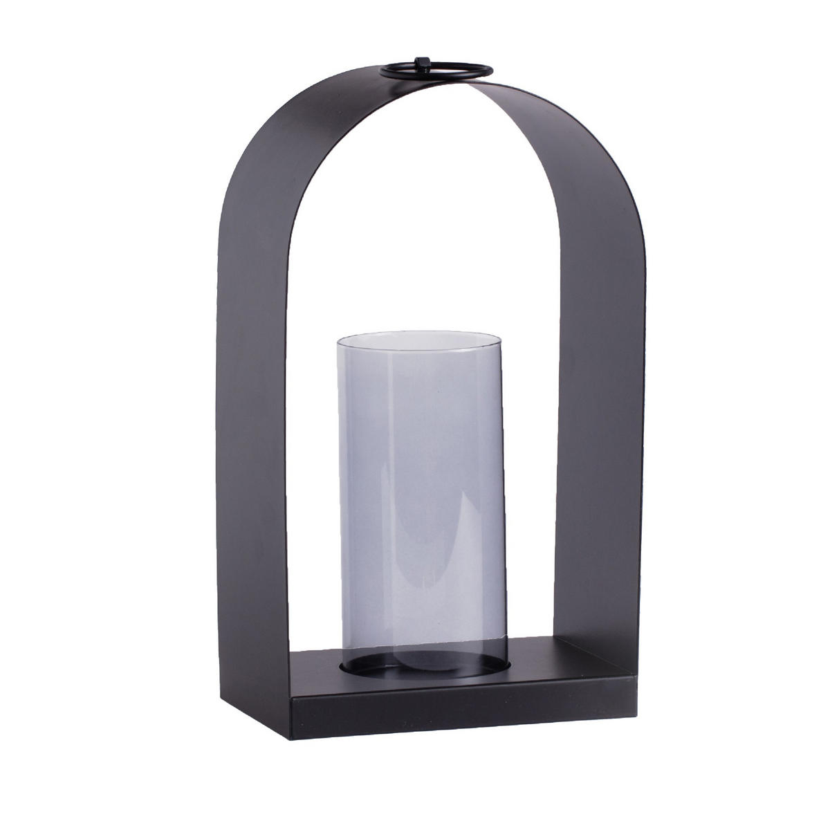 LATERNE Kurt - Schwarz, Metall (21/40/15cm) - home&you