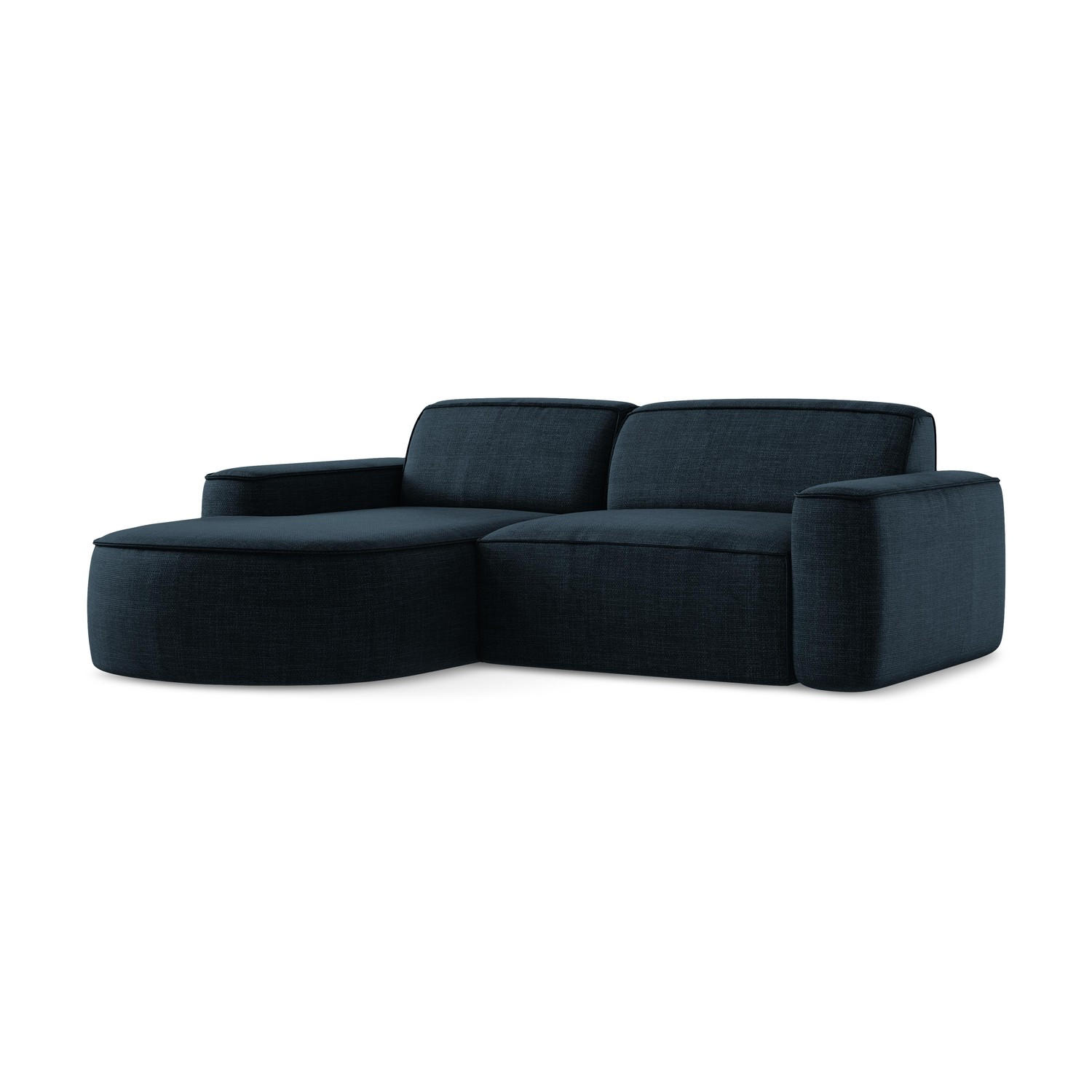 LaMiaSofa Ecksofa Blau 224x166 cm