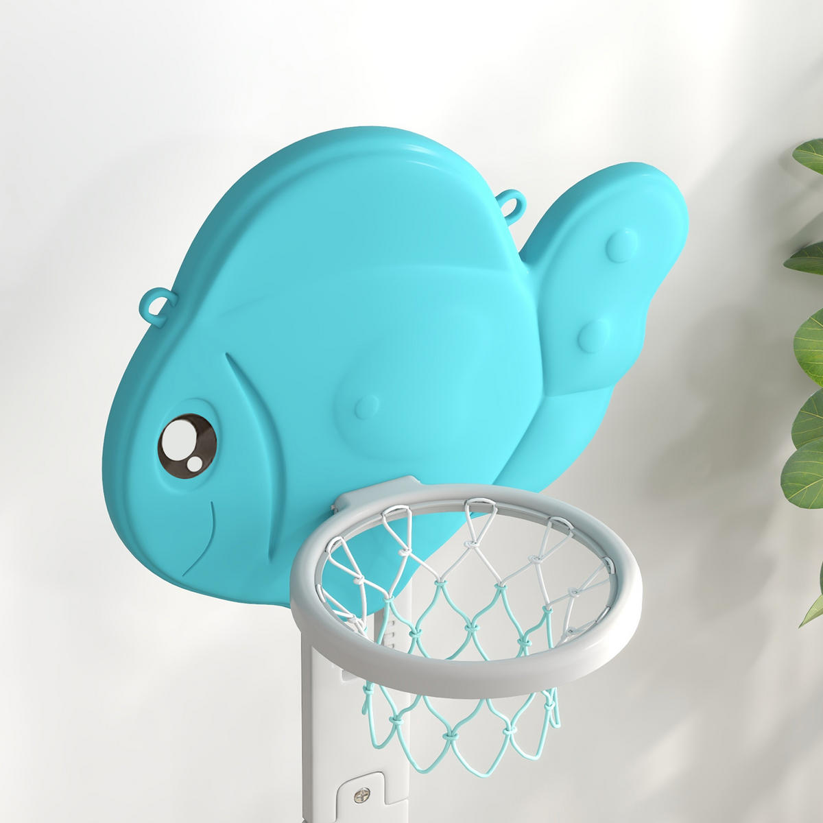 BASKETBALLKORB DE-18391 Blau/Grau - Multicolor, Kunststoff (46/51cm) - ComfortXL