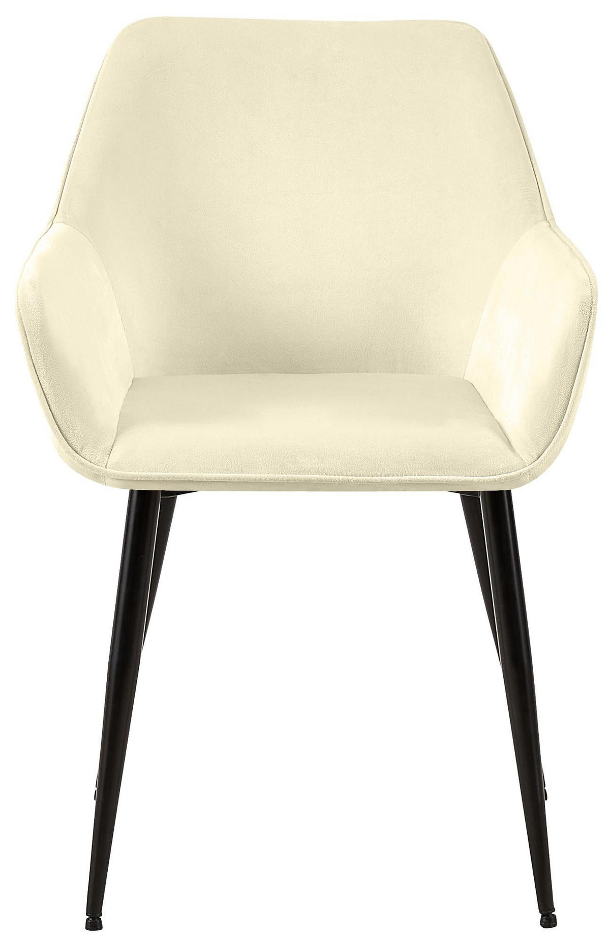 ESSZIMMERSTUHL Vessa 82x52x63 cm creme - Creme, Textil (52/82/63cm) - furnicato