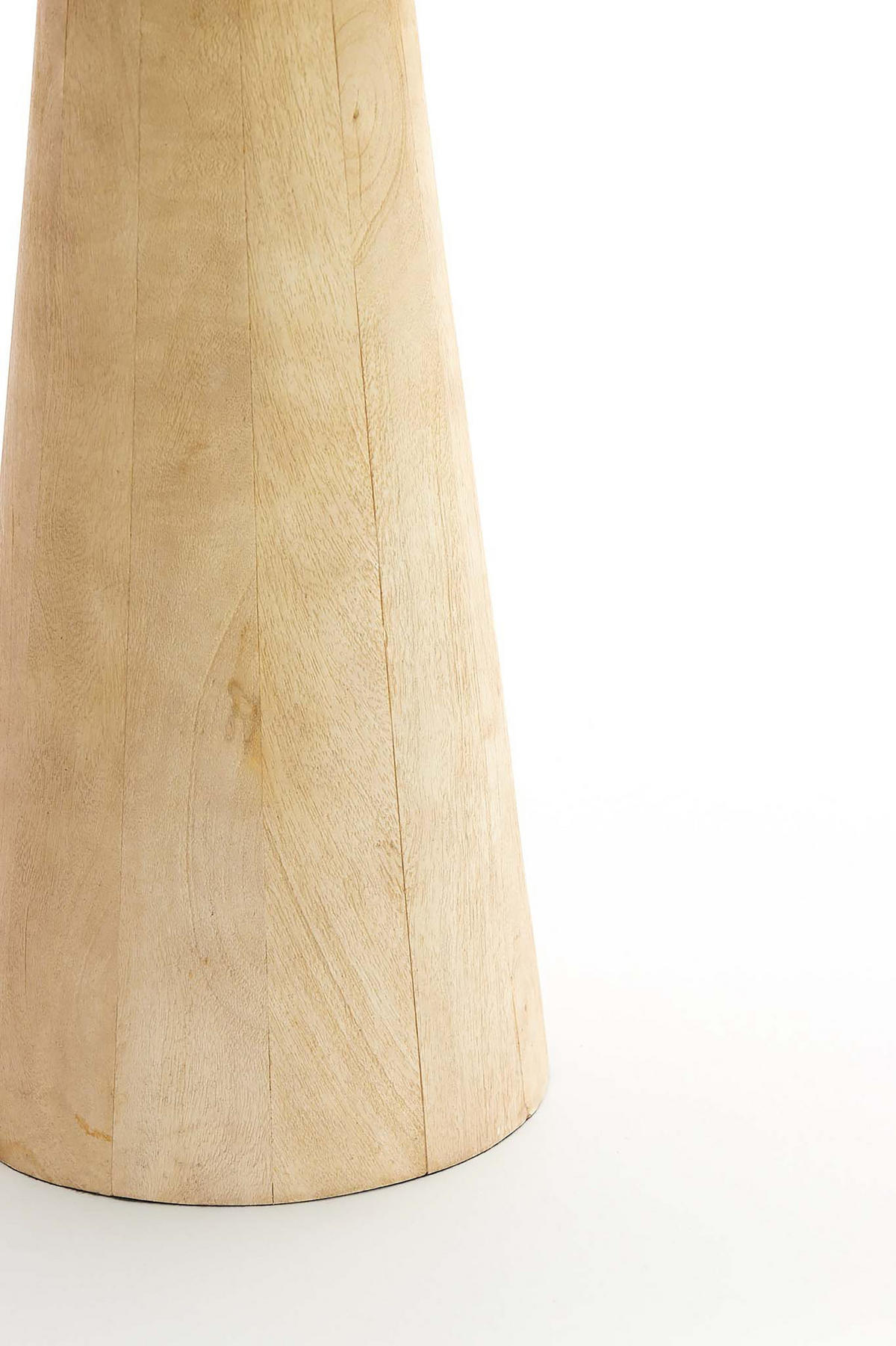 BEISTELLTISCH Dego Braun Ø33/53 cm - Braun, Holz (33/33/53cm) - Light & Living
