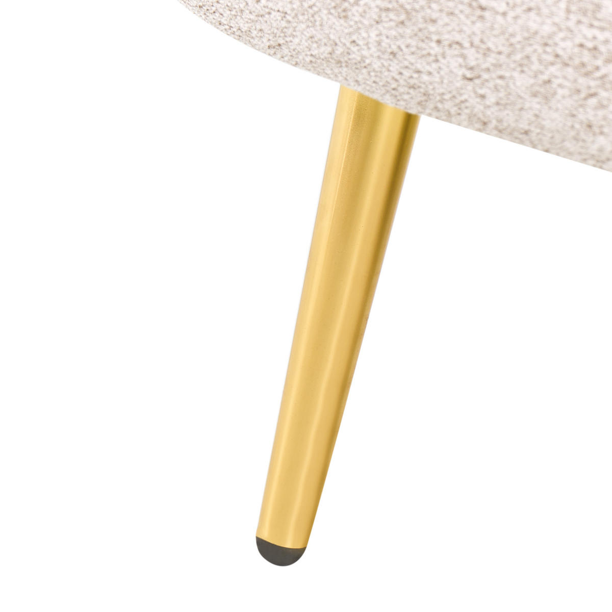 SESSEL Stoff Beige Bovik - Beige, Textil (90/68/74cm) - Beliani