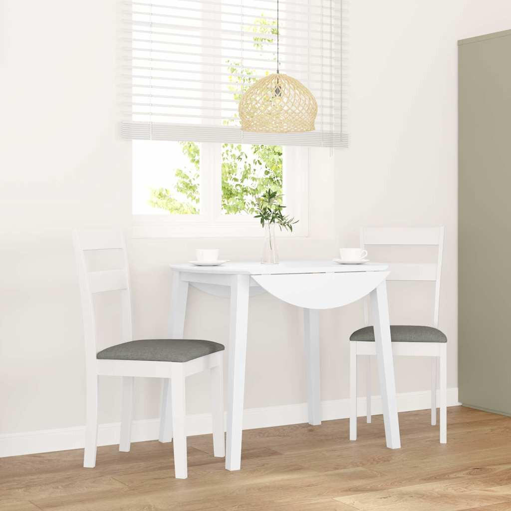 STUHL-SET 2 Stk Dornhainbach 40/89/48 cm - Weiß, Holz (40/89/48cm) - ZMH
