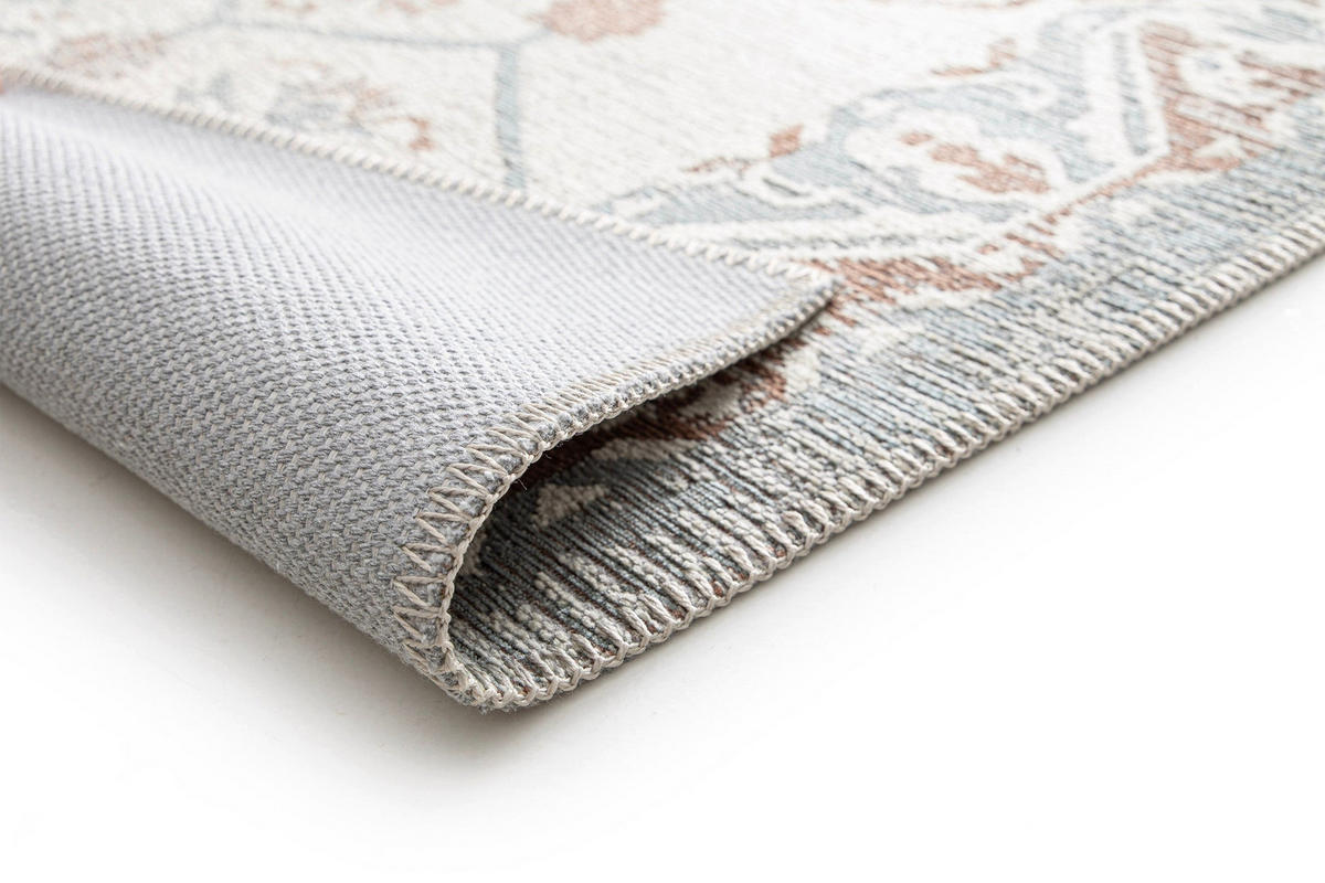 DESIGN-TEPPICH aus recycelten Fasern grau - Grau, Textil (120/170cm) - AFK Living