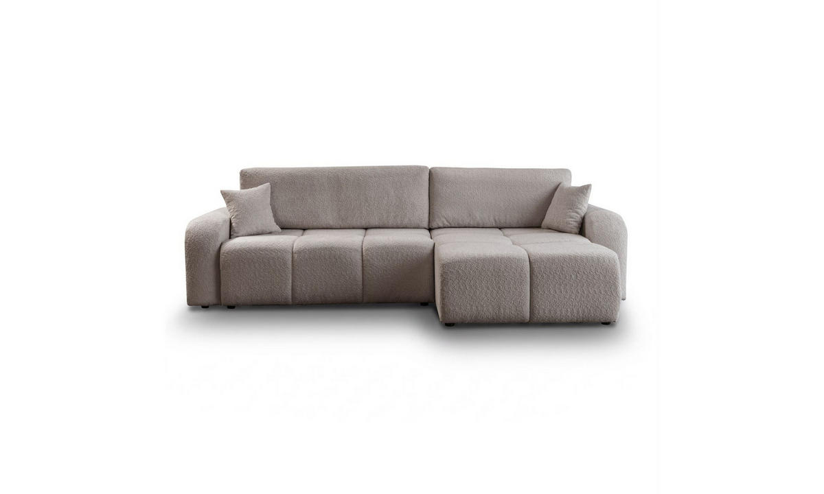 ECKSOFA MALIBU XL 275/150/87 cm Coral 50 - Beige, Textil (275/150cm) - Lookway