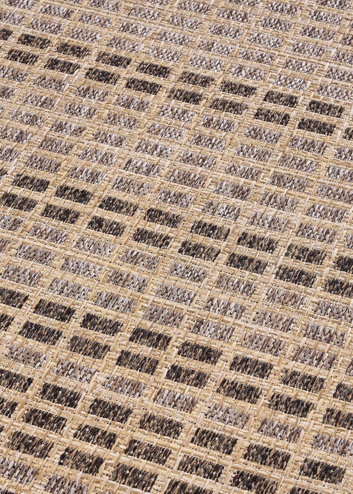 TEPPICH YUCANA Beige Outdoor Flachgewebe 200/300 cm - Beige, Textil (200/300cm) - Tapiso