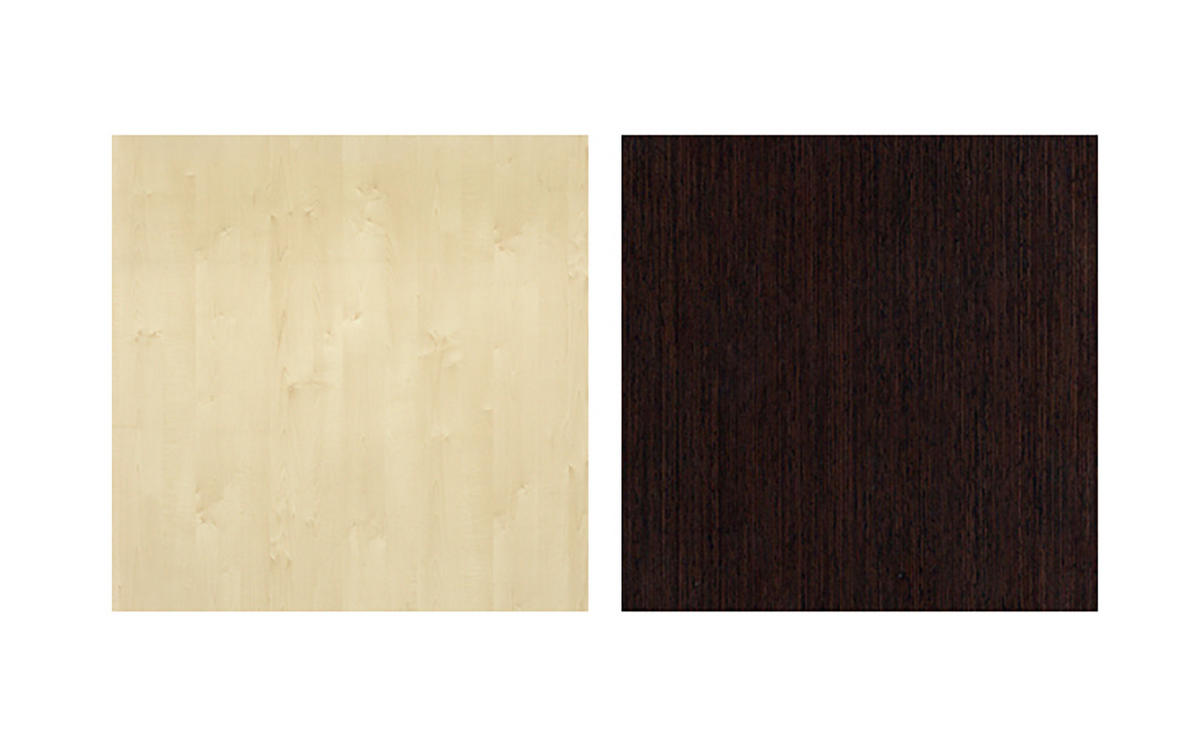 COUCHTISCH Domino wenge / birke 120 / 60 / 53cm - Wengefarben/Braun, Holz/Holzwerkstoff (60/120/53cm) - Feldmann-Wohnen