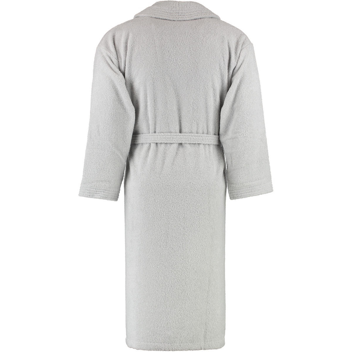 BADEMANTEL UNISEX SCHALKRAGEN SIR & LADY PERLGRAU - 11 - Grau, Textil (Mnull) - Rhomtuft