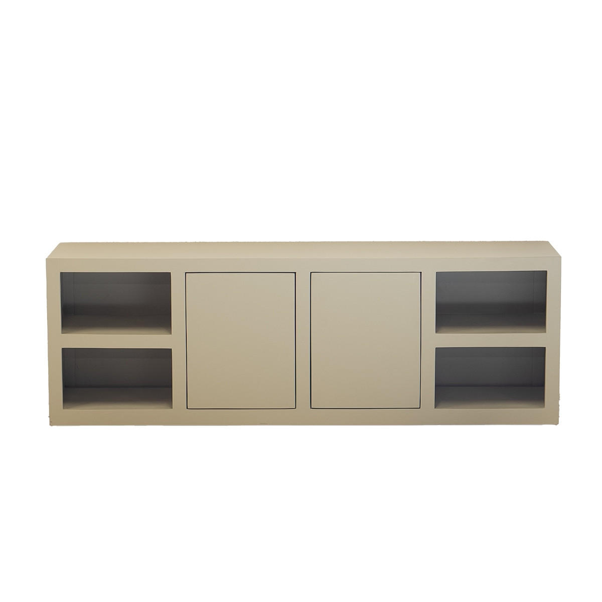 TV-SCHRANK aus Mangoholz 180x40x60cm, beige - Beige, Holz (180/60/40cm) - Giga Meubel