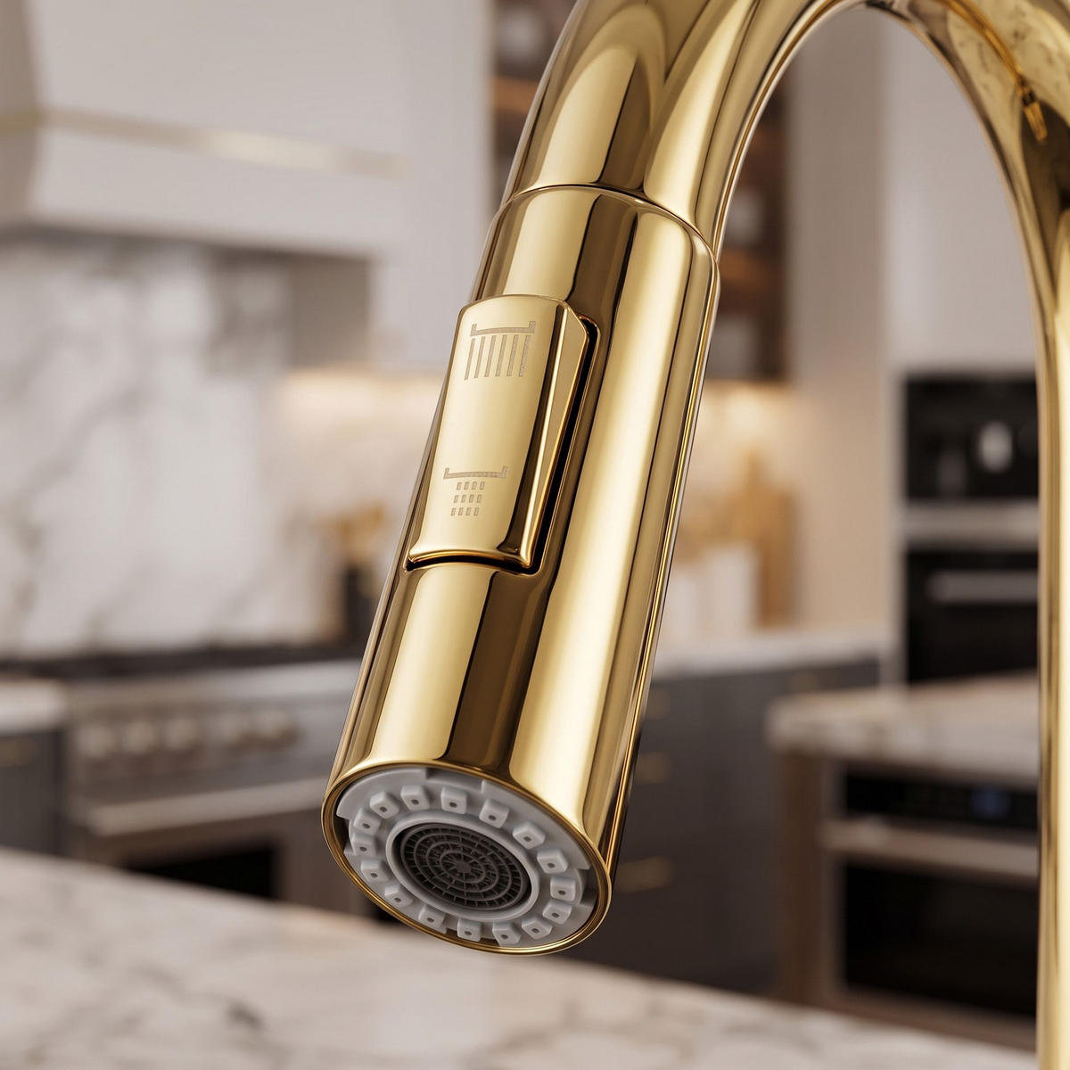 LUFTAUSLASS Mit Perlator Für Küchenarmatur Rea Fresh Gold - Goldfarben, Kunststoff (3/8.6/3cm) - REA