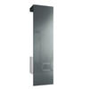 GARDEROBE Carlton Paneel in Grau Hochglanz - Grau, Holzwerkstoff (52/193/35cm) - Vladon