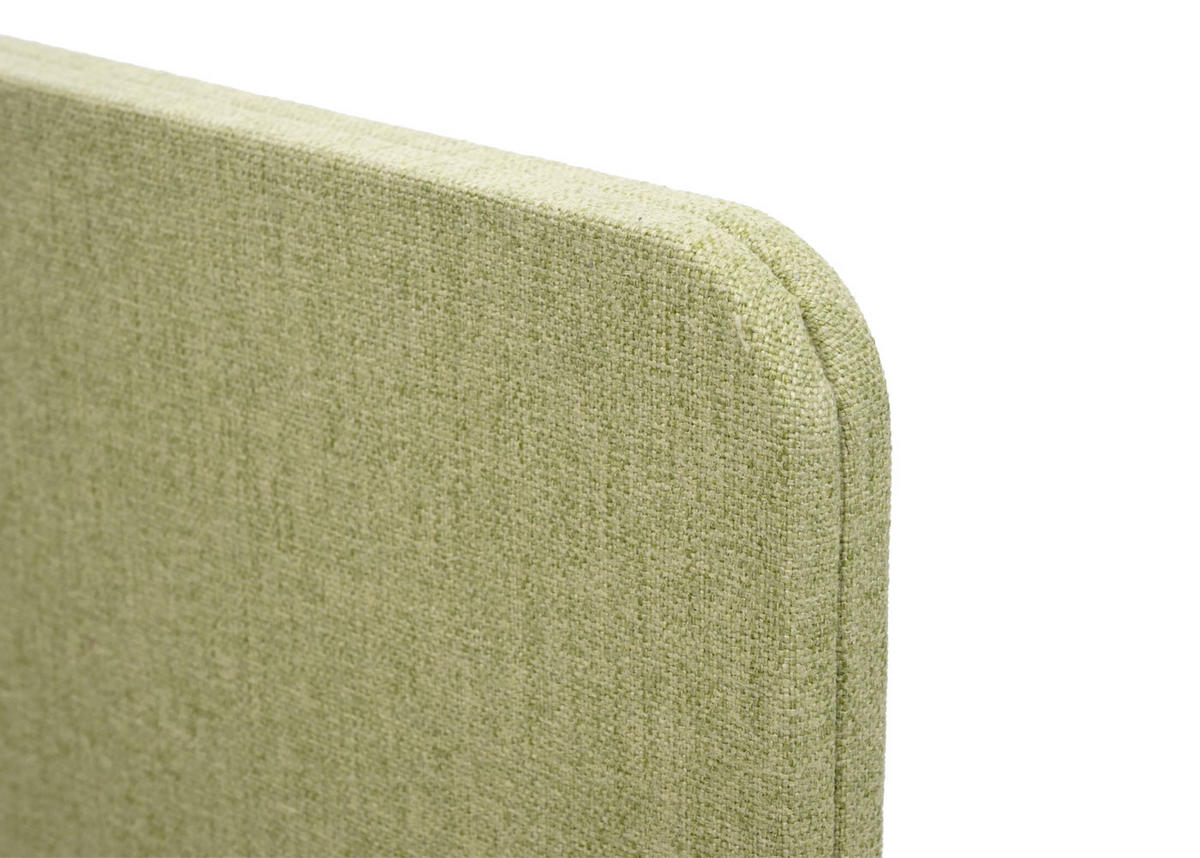 AKUSTIK-TISCHTRENNWAND Hellgrün - Hellgrün, Textil (160/60/2cm) - Jamb