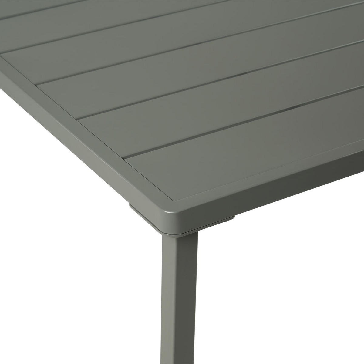 GARTENTISCH AZALEA - Grau, Metall (80/140/75cm) - IDIMEX