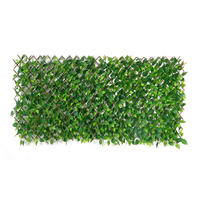 KUNSTPFLANZE Flexible Pothos Pflanzenwand - Melvin 130-200 cm - Grün, Kunststoff (100cm) - aplanta