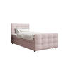 BOXBETT KLEO mini 100x200, mit Matratze H3 und Topper, Cosmic 14 - Pink, Holz/Kunststoff (100/200cm) - Bedante