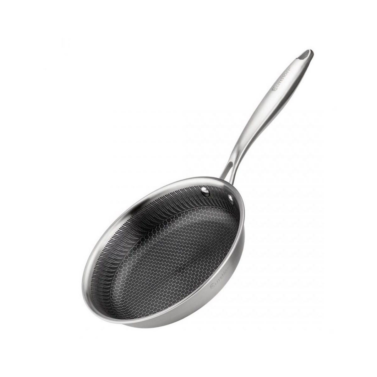 PFANNE Silber 26/26/5.3 cm 62957 - Silberfarben, Metall (26cm) - Elitehoff